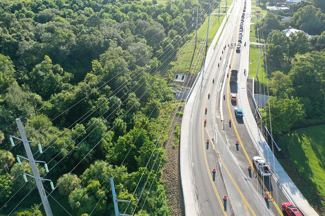 August 2025 Aerial photo of project
